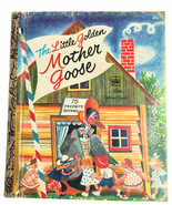 Golden Book Mother Goose 75 Favorite Rhymes Rojankovsky 1957 HC - $9.59