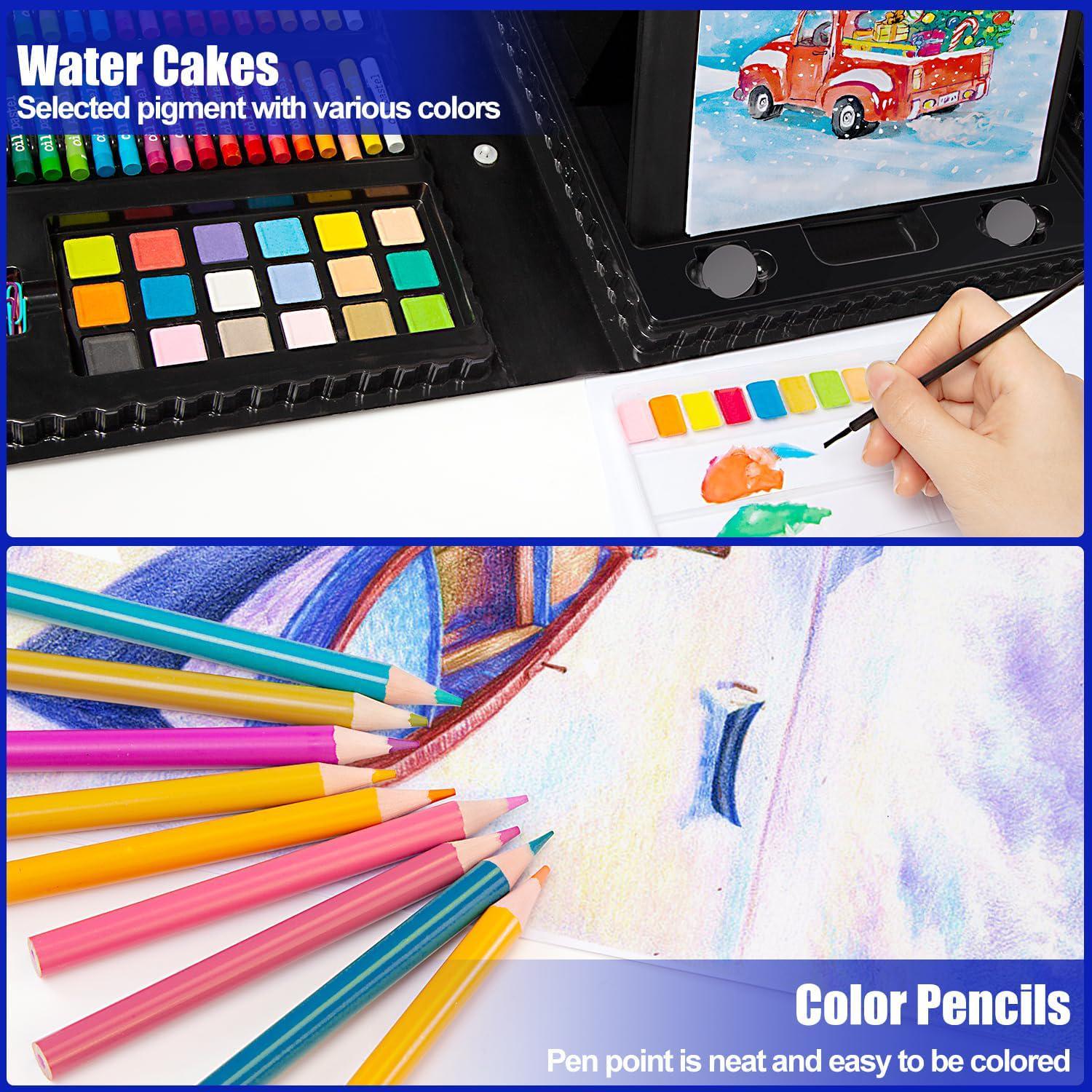 Art Supplies, 241 PCS Drawing Art Kit for Kids Boys Girls, Deluxe Art and