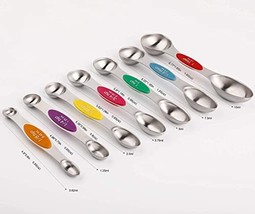 TILUCK TILUcK measuring cups and magnetic measuring spoons set, 5
