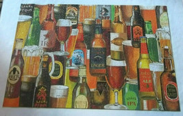 Lang 1000 Pc Jigsaw Puzzle Crafted Brews By Gregory Gorham Stein Pilsner... - $9.89