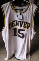 Carmelo Anthony 3XL Denver Nuggets #15 2005 Basketball Shirt NBA Heavy REEBOK VG - $69.50