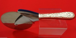 Repousse by Kirk Sterling Silver Pizza Cutter HHWS Custom Made 9 1/4" - $123.85