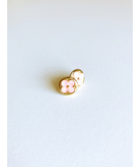 Pink Mother of Pearl Moonflower Earrings  - $35.00