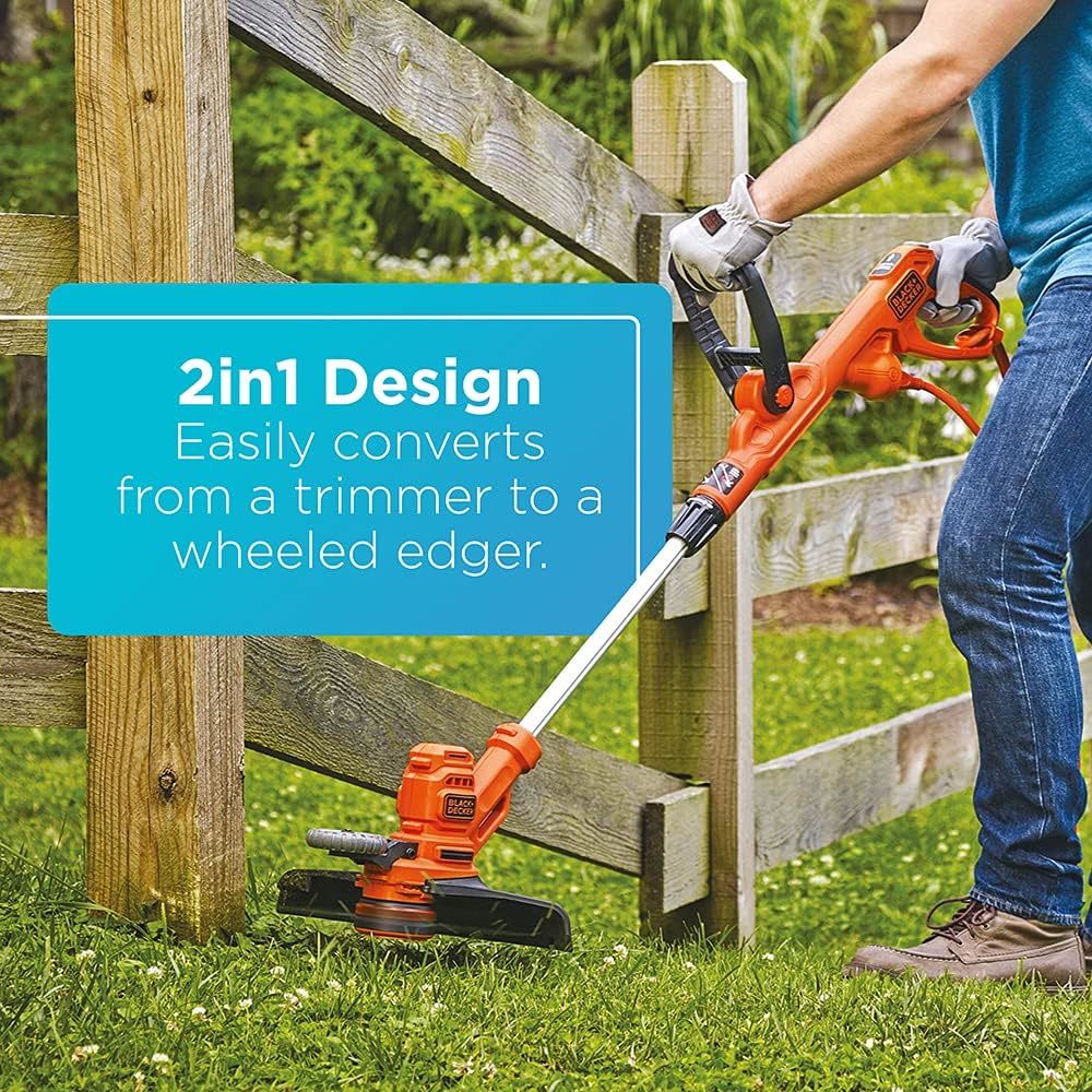 Black+Decker BEST935 Electric String Trimmer, 4 AMP