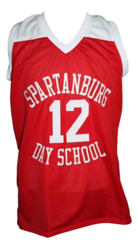 Zion williamson spartanburg day school basketball jersey red   1