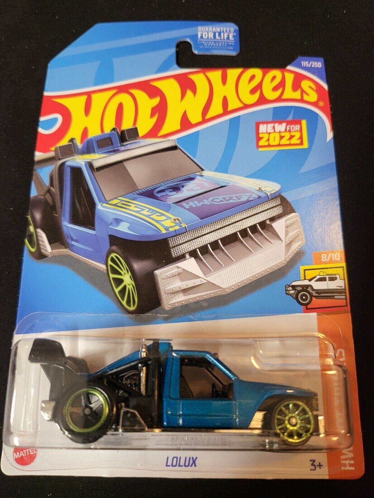 2022 Hot Wheels 115 Hw Hot Trucks 810 Lolux Blue New Model Factory Sealed Contemporary 9593