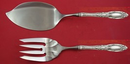 King Richard by Towle Sterling Silver Salmon Serving Set Fish Custom Made - $132.76