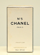 Chanel No 5 Parfum by Chanel 7,5ml 1/4 Fl. Oz. Spray Pure Perfume Woman ... - $399.90