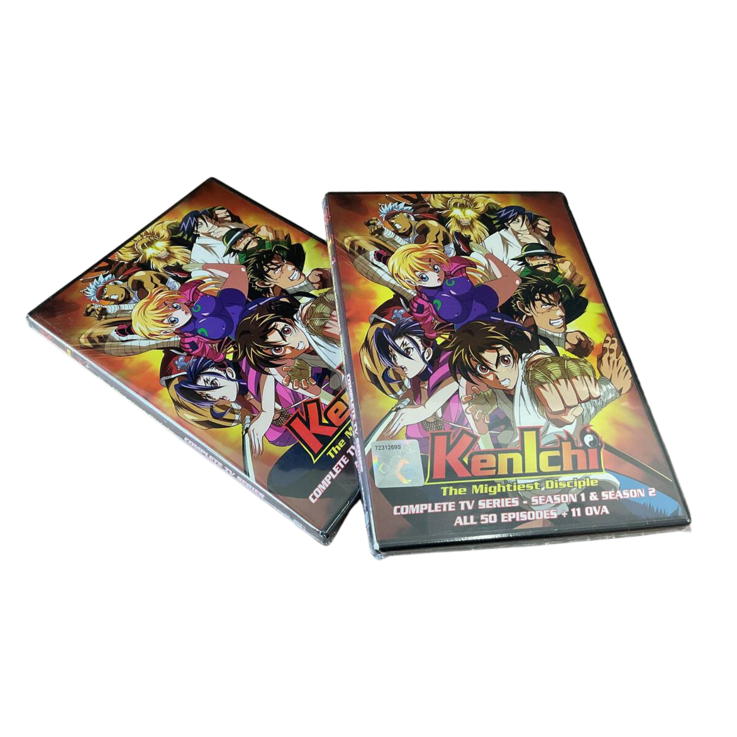Kenichi The Mightiest Disciple Blu Ray Kenichi The Mightiest Disciple Season 1+2 + 11 OVA Anime Dvd English