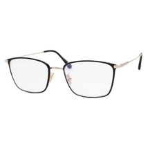 Tom Ford 5774-D-B 028 Black Gold Eyeglasses Blue Block lens 55-19-145 Case WCase - $219.00