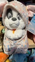Disney Parks Baby Patch 101 Dalmatians in a Hoody Pouch Blanket Plush Doll NEW