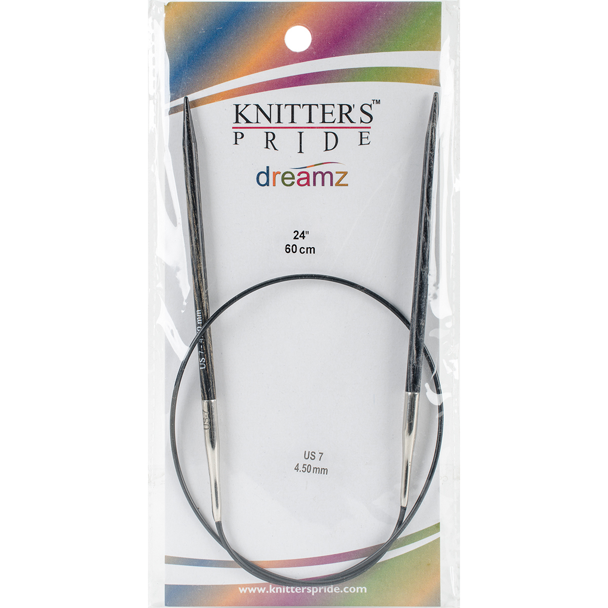 Knitter's Pride Dreamz Fixed Circular Needles 40 US 7, 4.5mm