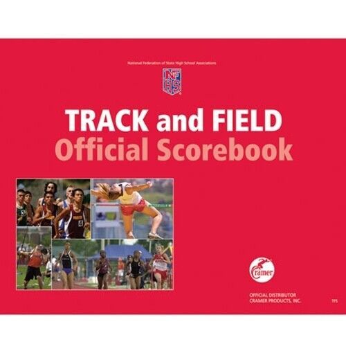 2023 NFHS Track & Field Official Scorebook National Federation High School School Textbooks