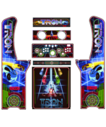 Atgames Legends Ultimate ALU Tron Design decal Arcade Cabinet graphics Art - $129.72+