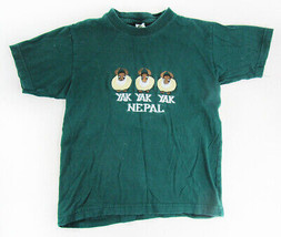 Cute Vintage Shangri-La Yak Yak Yak Embroidered T-Shirt - Children&#39;s Siz... - $14.84