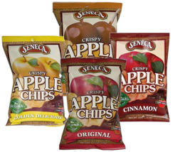 Seneca Crispy Apple Chips, Variety 4-Pack 2.5 oz bags - $35.59