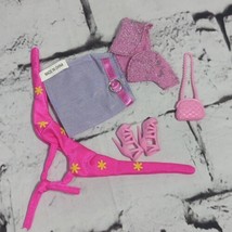 Barbie Clothing Lot with Shoes and Purse  - $11.88