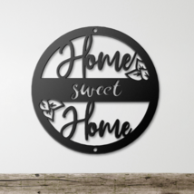 Home Sweet Home Hanging Metal Sign, Farmhouse Wall Art Decor, New Home Gift - $49.99+