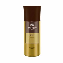 Yardley London Gold Deodorant Body Spray for Men, Fresh 150 ml - $13.83