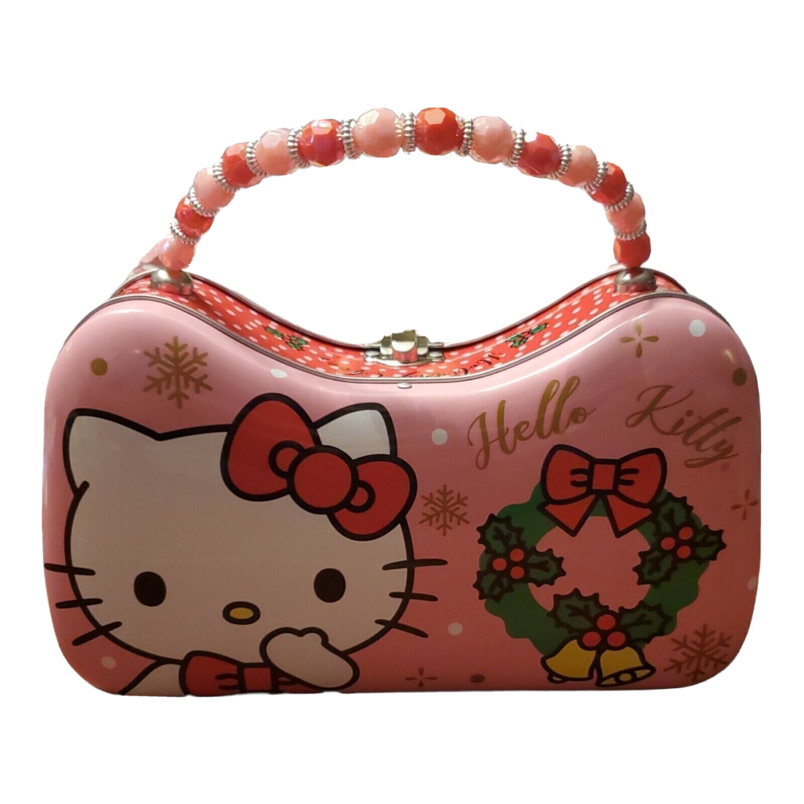 Hello Kitty Glitter Snap Storage Box