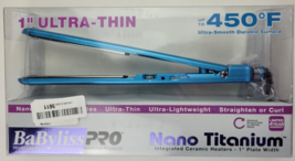 BaBylissPRO Nano Titanium Ultra-Thin Straightening Iron, 1&quot; - $114.93