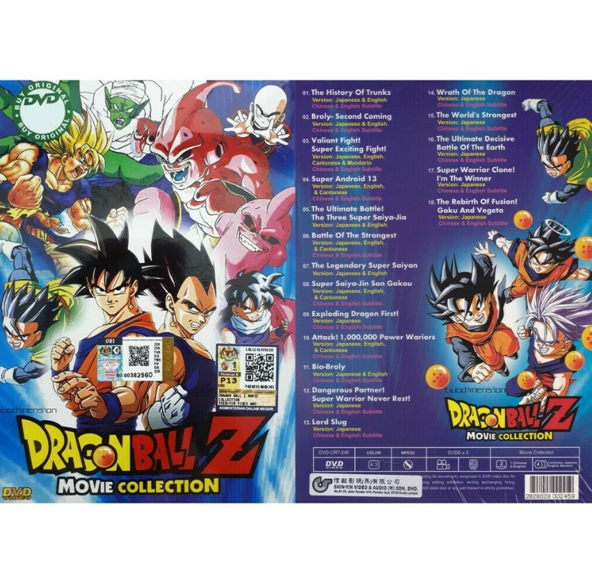 Anime Dvd~Dragon Ball Z 18 In 1 Movie and 50 similar items