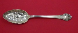 Elegante by Reed and Barton Sterling Silver Serving Spoon Chased w/Fruit - $206.91