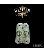 Grips for Colt 1911 Gun Conejo Model with Silver Ley .925 Includes Screws - $469.99