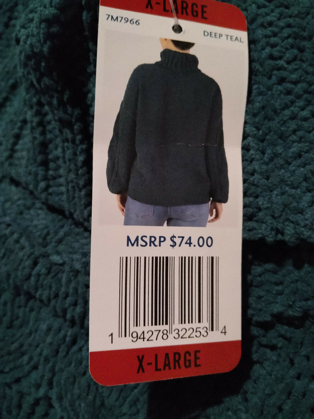Seven7 Chenille Sweater Teal Size Size Xl and 50 similar items