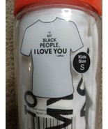 Mess In A Bottle  &#39;To My Black People I Love You&#39; sz kids small - $6.92