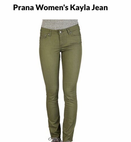 Prana Women's Size 10/30 W4117RG02 Jeans Kara Jean-Indigo. Black
