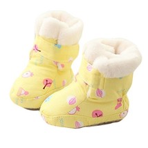 New Born Babies Soft Sole Winter Warm Crib Shoes Baby Shoes Toddler Shoes image 2