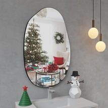 Manocorro Asymmetrical Mirror, Irregular Dressing Mirror For Entryway Be... - $96.99