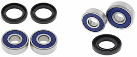All Balls Front &amp; Rear Wheel Bearings &amp; Seal Kit For 85-03 Honda XR80R X... - $25.66