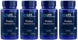 PRELOX ENHANCED SEX FOR MEN&#39;S SEXUAL SUPPORT 240 Tablets LIFE EXTENSION - $137.99