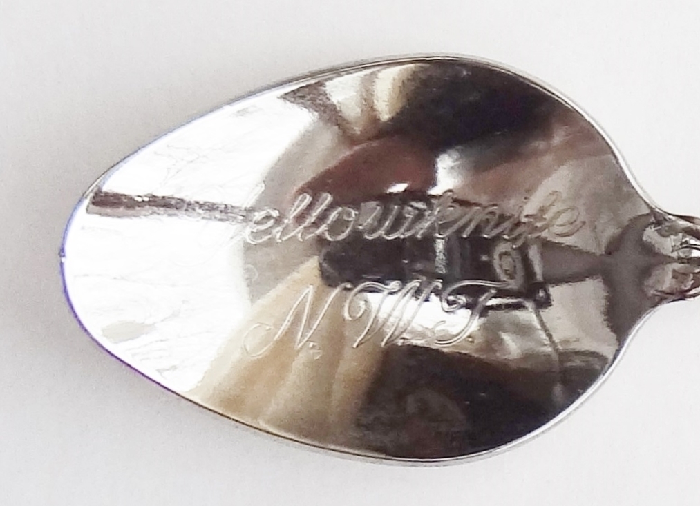 Collector Souvenir Spoon Canada Northwest Territories Yellowknife Inuit