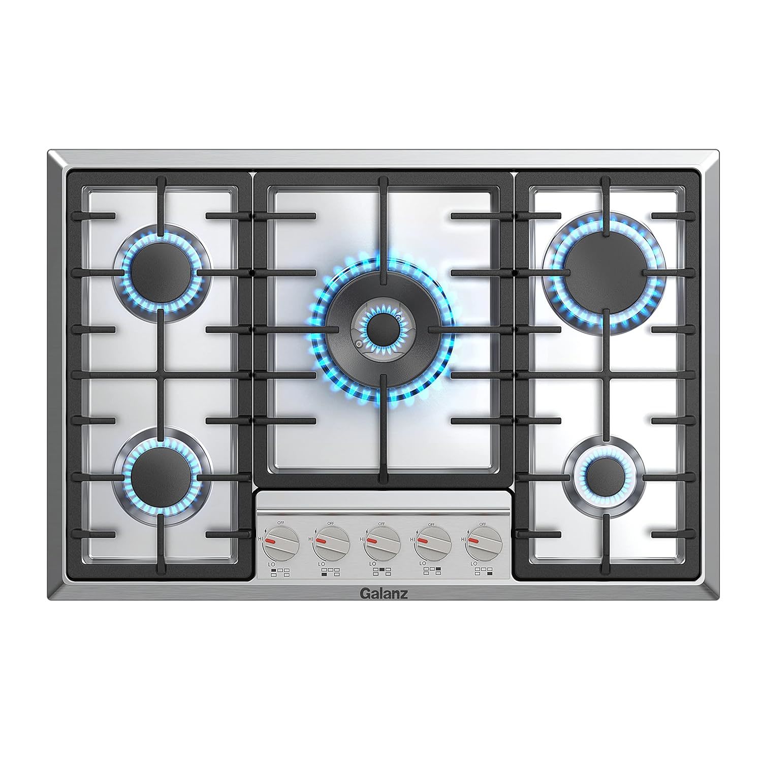 Winco EIDS-18 Commercial-Grade Drop-In Induction Cooktop Burner, 1800W, 120V