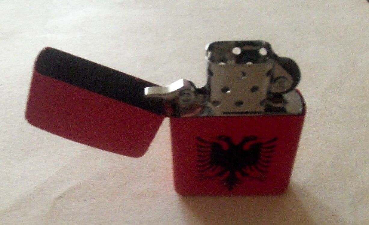 New Metal Zippo LIGHTER- Albania Flag and 50 similar items