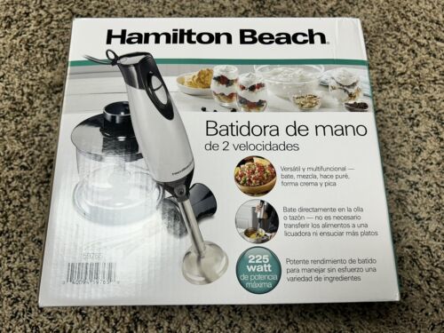 Buy Hamilton Beach 59765 Hand Blender, 225 W, 2-Speed, Black Black