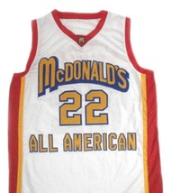 Carmelo Anthony #22 McDonald's All American Basketball Jersey White Any Size image 1
