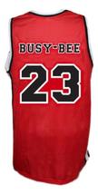 Busy-Bee #23 Sunset Park Movie Basketball Jersey New Sewn Red Any Size image 2