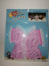 1986 Vintage Tonka Pound Puppies Puppy Outfit Dog Clothes  Pink Nightgown - $14.64