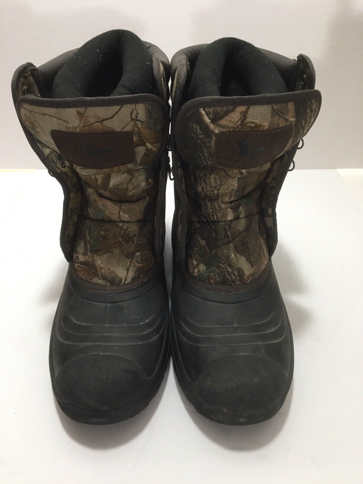 Field & Stream Mens Size 8 Thinsulate Insulated Real Tree Camo Boots