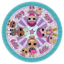 LOL Surprise Dessert Plates L.O.L. Birthday Party Supplies 8 Per Package Amscan - $5.15
