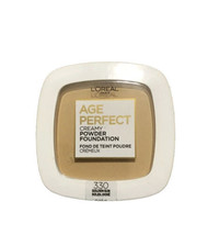 Age Perfect Foundation L&#39;Oreal 330 GOLDEN SUN Creamy 0.31oz./9g NEW - $9.49