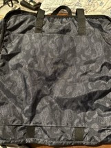 Lesportsac Gabrielle Box Tote Bag Paisley Charcoal Grey XL Bnwot Beauty