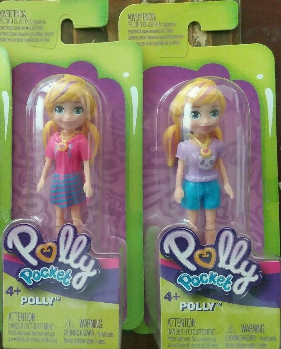 Conjunto Polly Pocket Pequeno Polly Fashion Floral - Mattel