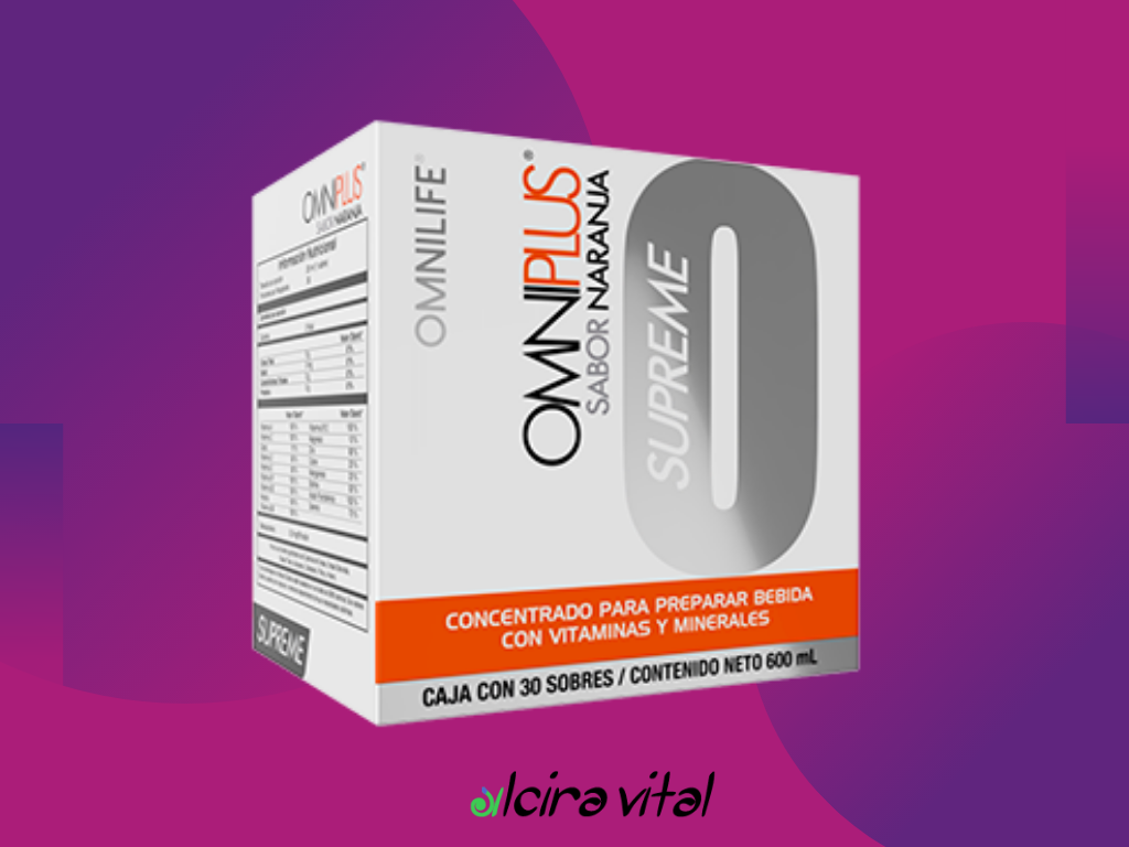 Omniplus Supreme sabor naranja Multivitaminico / sistema inmune caja 30 ...