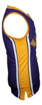 Hoop Dreams Movie Arthur Agee Basketball Jersey Sewn Purple Any Size image 4