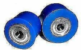 NEW Yamaha YZ 125 93-22 Chain Roller Set Rollers Upper + Lower Chainroller Blue - $29.64